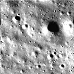Portion of the Chandrayaan-3's landing site take after landing