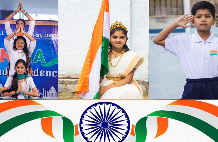 77th Independence Day Celebrations at Neo Geetanjali School