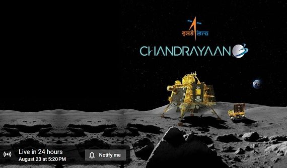 LIVE Telecast Of Chandrayaan-3 Soft Landing
